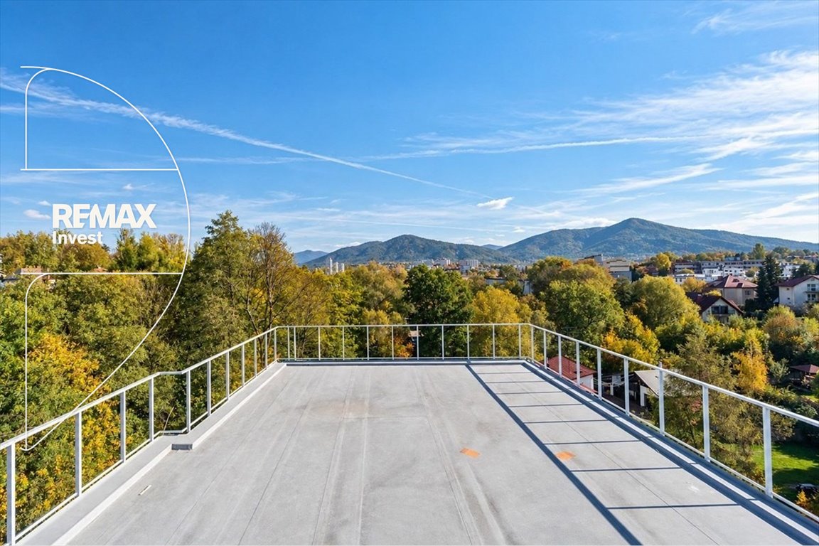 Penthouse z tarasem i widokiem na Beskidy - polecam! Bielsko-Biała, Jana Kochanowskiego  58m2 Foto 1