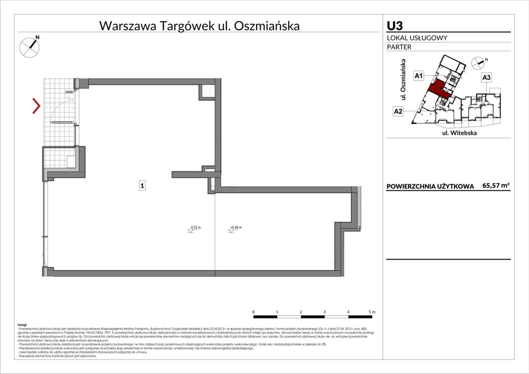 Lokal użytkowy na sprzedaż Warszawa, Targówek, Oszmiańska 20  65m2 Foto 2