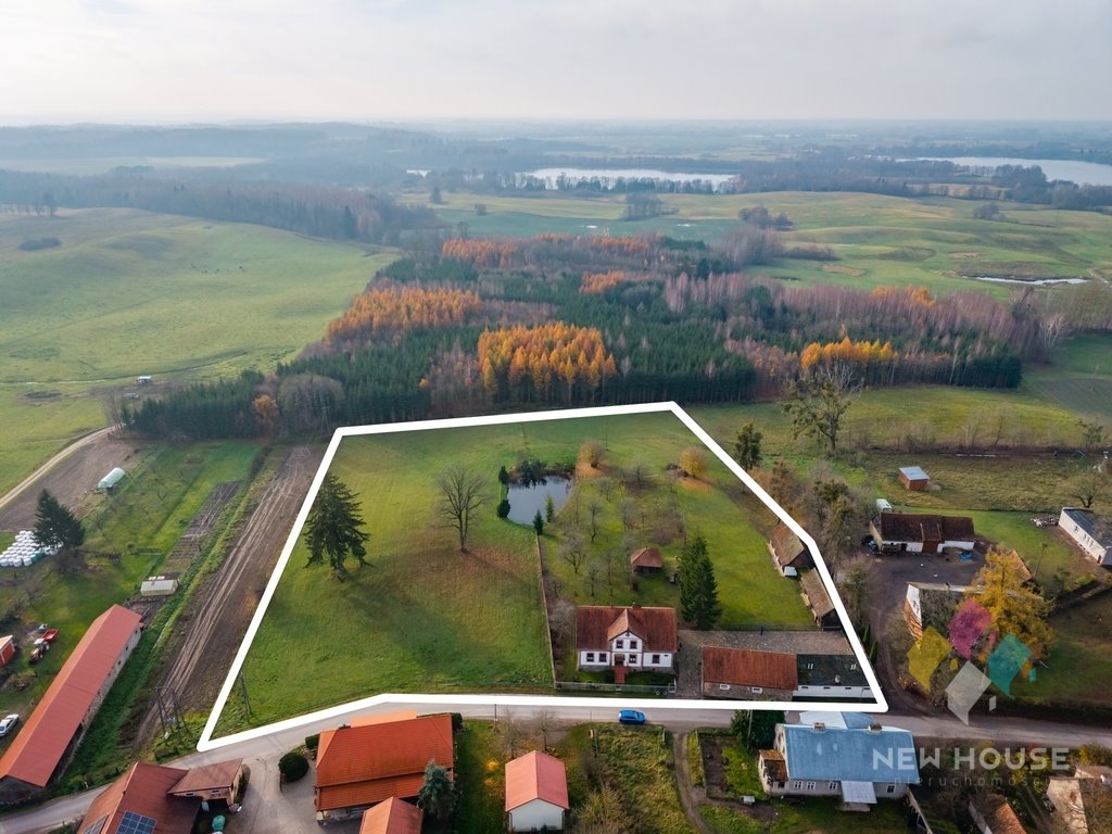 Sprzedam urokliwe siedlisko na Mazurach z domem 350 m² Jurkowo Węgorzewskie  350m2 Foto 1