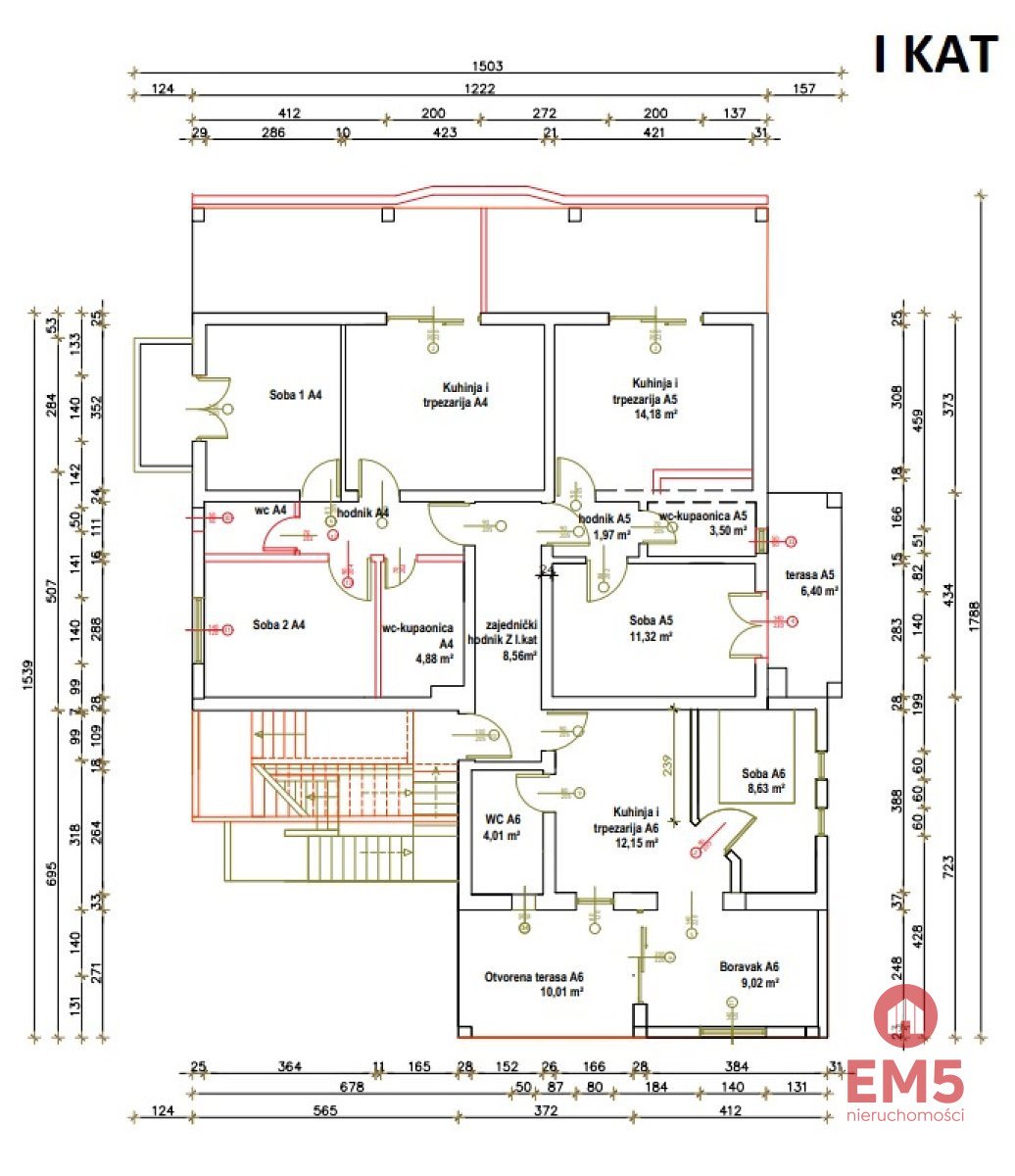 Nowoczesny 3-pokojowy apartament z dużym tarasem nad morzem Chorwacja, Pag  55m2 Foto 1