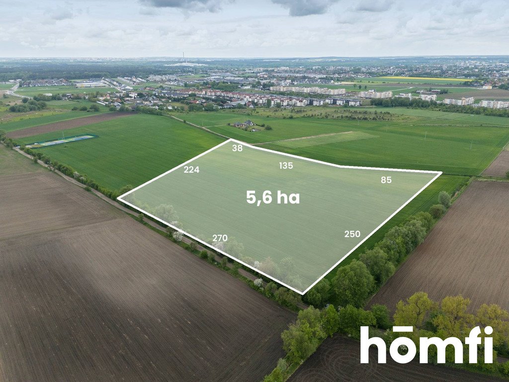 Działka usługowa 56 000 m² z MPZP Zalasewo - inwestycja polecam Zalasewo  56 000m2 Foto 1