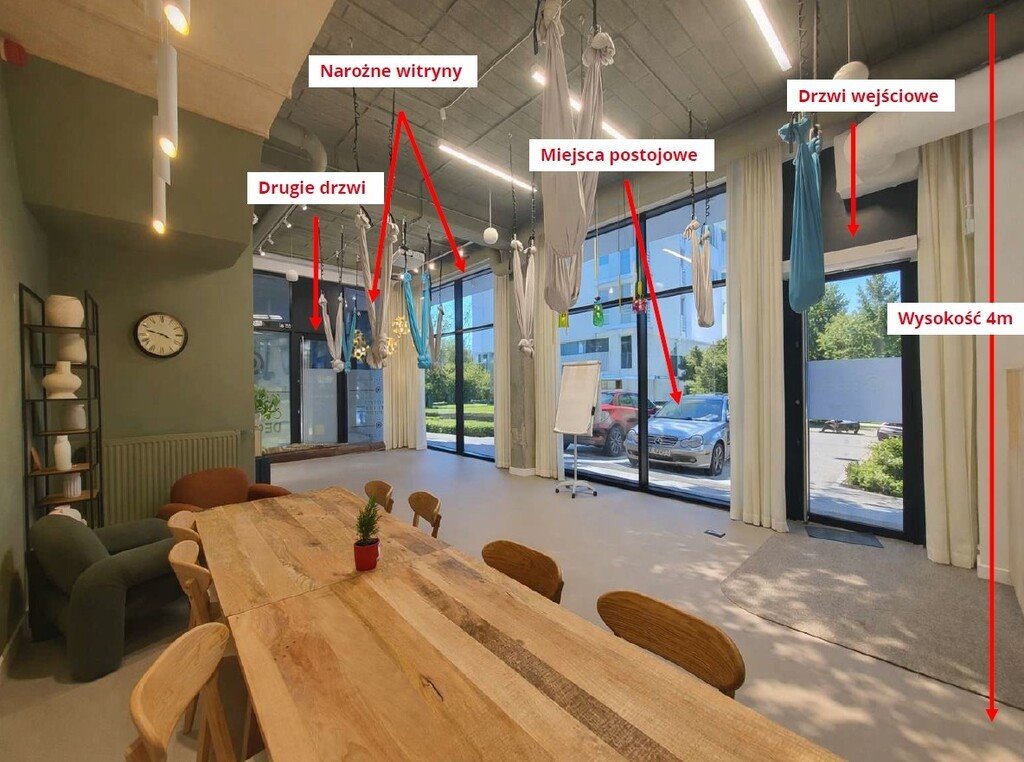 Wykończony lokal usługowy na Mokotowie, 95,9 m2 Warszawa, Mokotów, Domaniewska  96m2 Foto 1