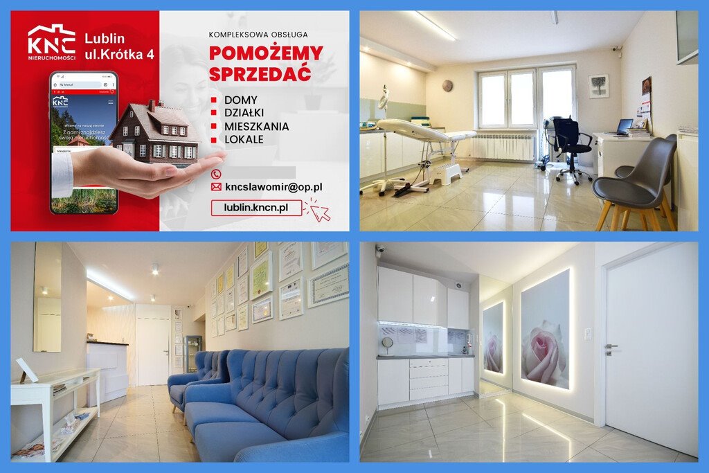 Lokal usługowy 70 m² z niskim czynszem i nowoczesnym wykończeniem Lublin, Śródmieście  70m2 Foto 1