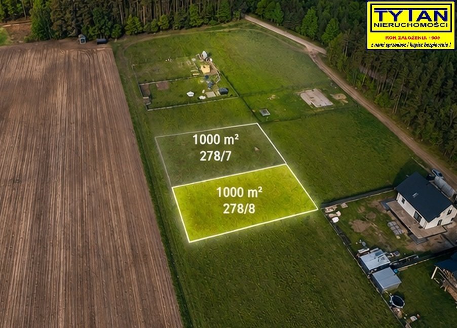 Działka 1000 m² w Mikołajkach - spokojna okolica i potencjał Mikołajki  1 000m2 Foto 1