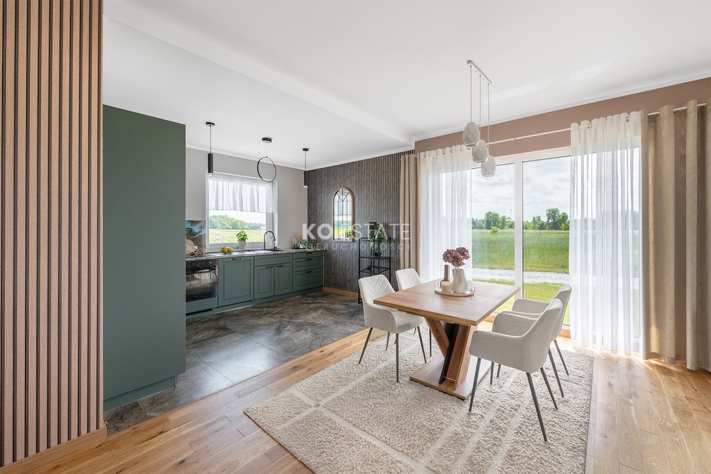 Nowoczesny dom 120m2 z ogrzewaniem podłogowym i pompą ciepła Krzeczyn  120m2 Foto 1
