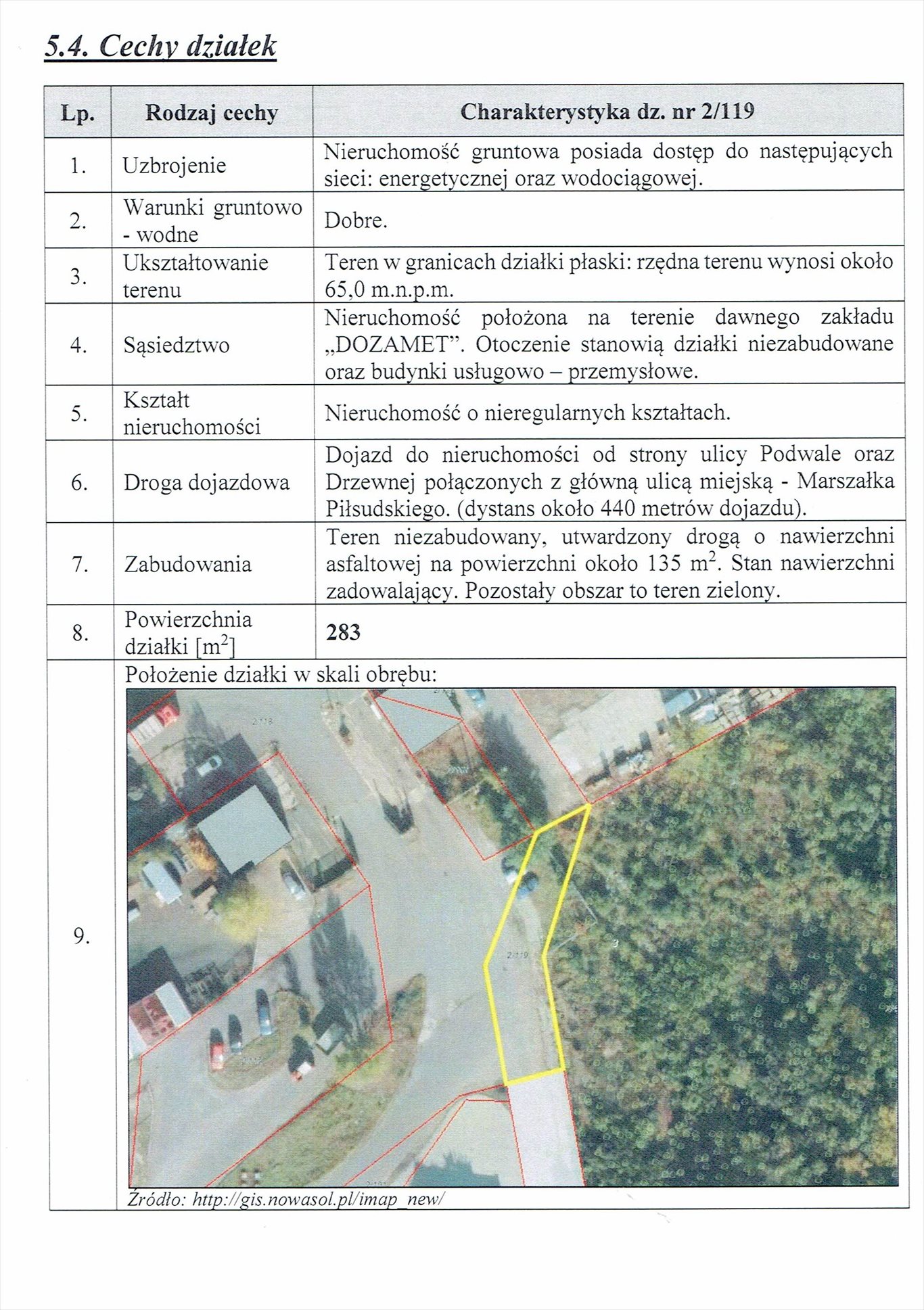 Działka 2664 m² w Nowej Soli - zapraszam: Nowa Sól: Brzozowa