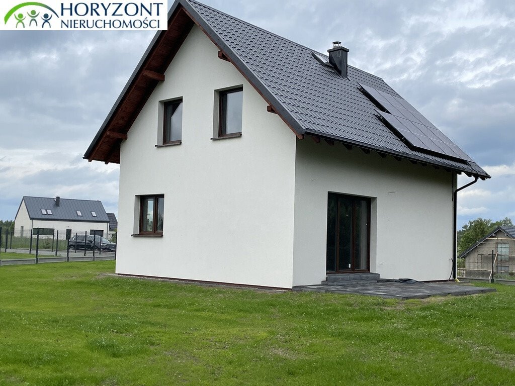 Dom wolnostojący 126 m2 z pompa ciepła i PV w Mściszewicach Mściszewice  126m2 Foto 1