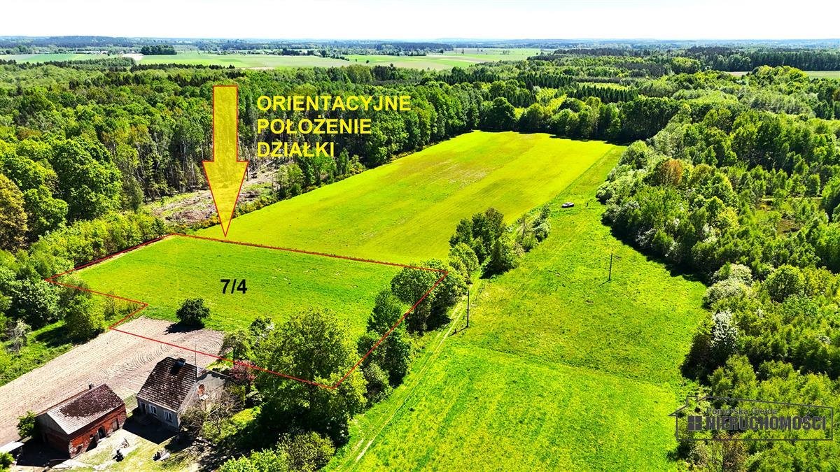 Działka budowlana na sprzedaż Żeleźno, działka  4 817m2 Foto 12