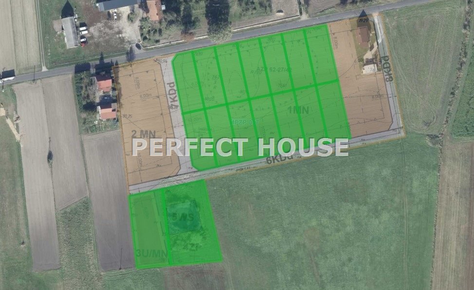 Zespół 14 działek budowlanych z mediami i stawem polecam Nowy Dwór  12 030m2 Foto 1
