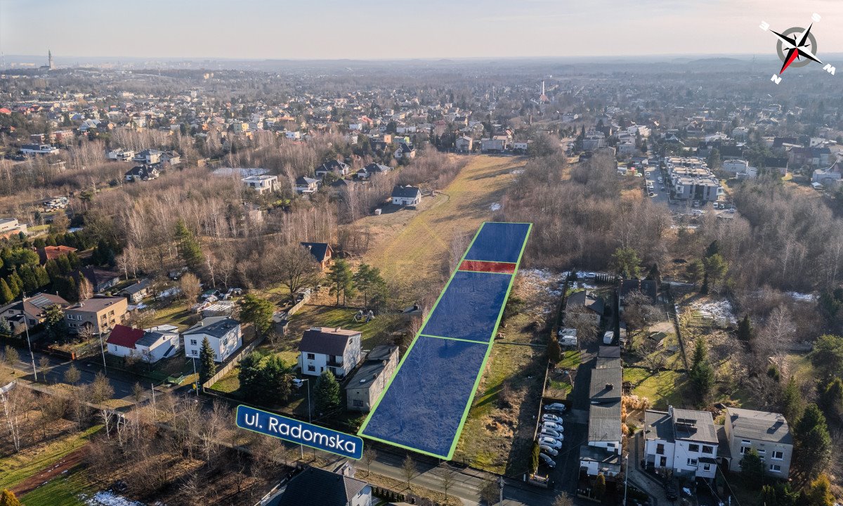 Działka budowlana na sprzedaż Częstochowa, Grabówka, Radomska  3 629m2 Foto 2