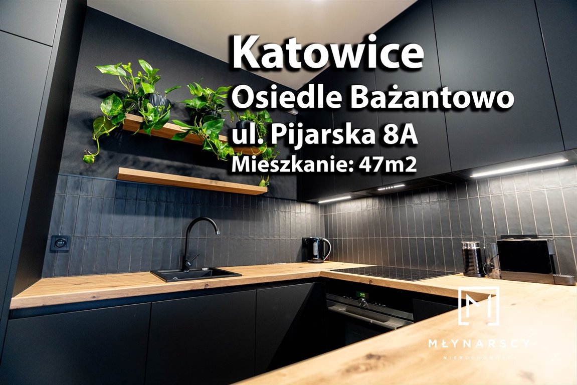 Mieszkanie dwupokojowe na wynajem Katowice, Kostuchna  47m2 Foto 1