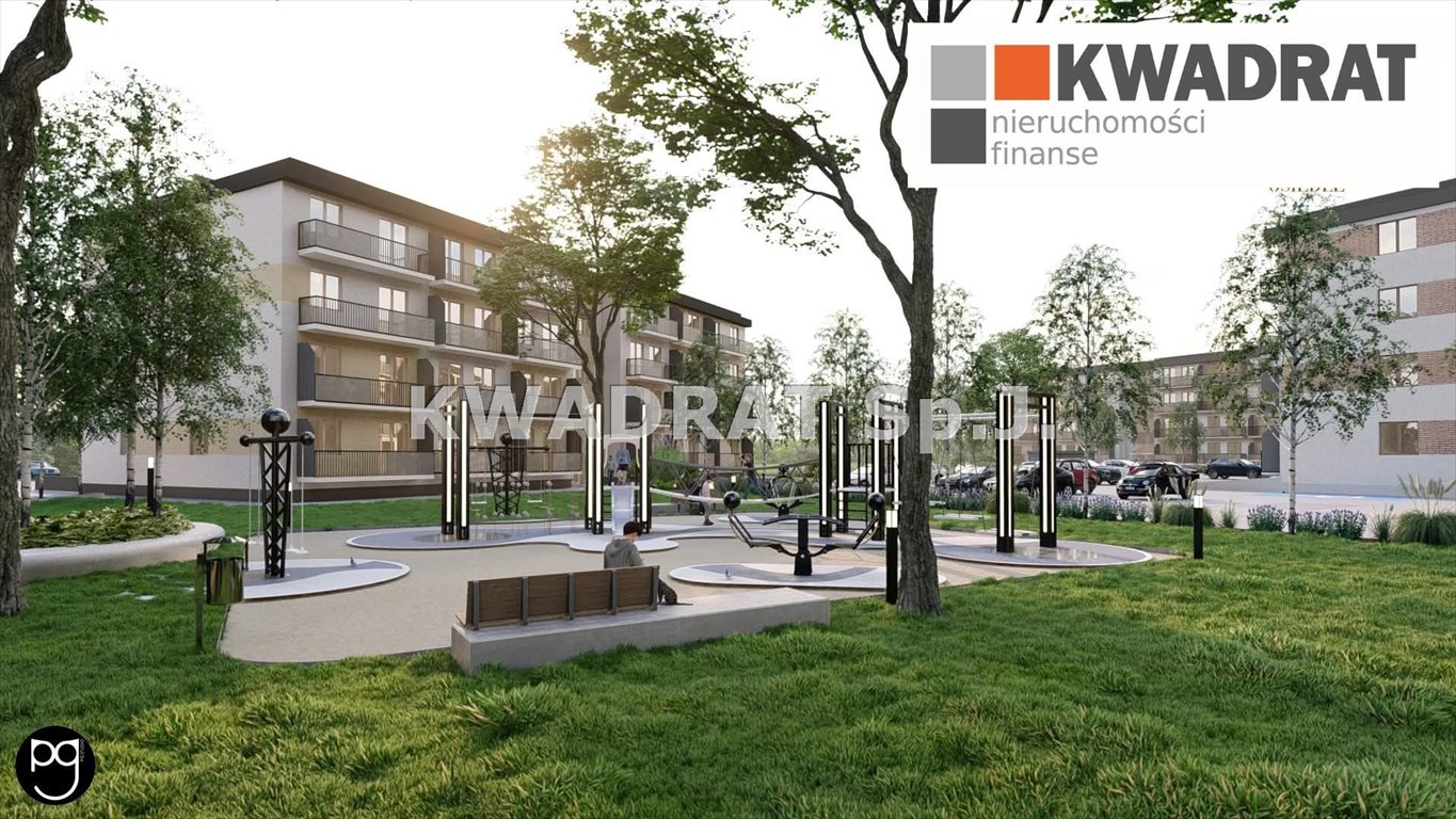 Nowoczesne 45 m² z balkonem, klimatyzacją i ogrzewaniem podłogowym Syców  45m2 Foto 1