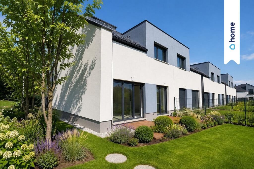 Nowoczesny dom szeregowy 114 m² w Iwinach - polecam Iwiny, Słoneczna  114m2 Foto 1