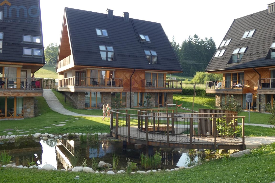 Sprzedam apartament z widokiem na Giewont i ogrodem w Zakopanem Zakopane, Nędzy Kubińca  24m2 Foto 1