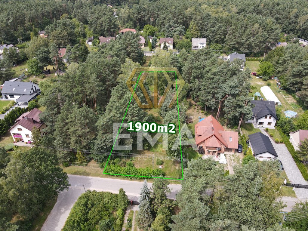 Polecam działkę 1900 m² z domem i zabudowaniami w lesie Blok Dobryszyce, Sportowa  1 900m2 Foto 1