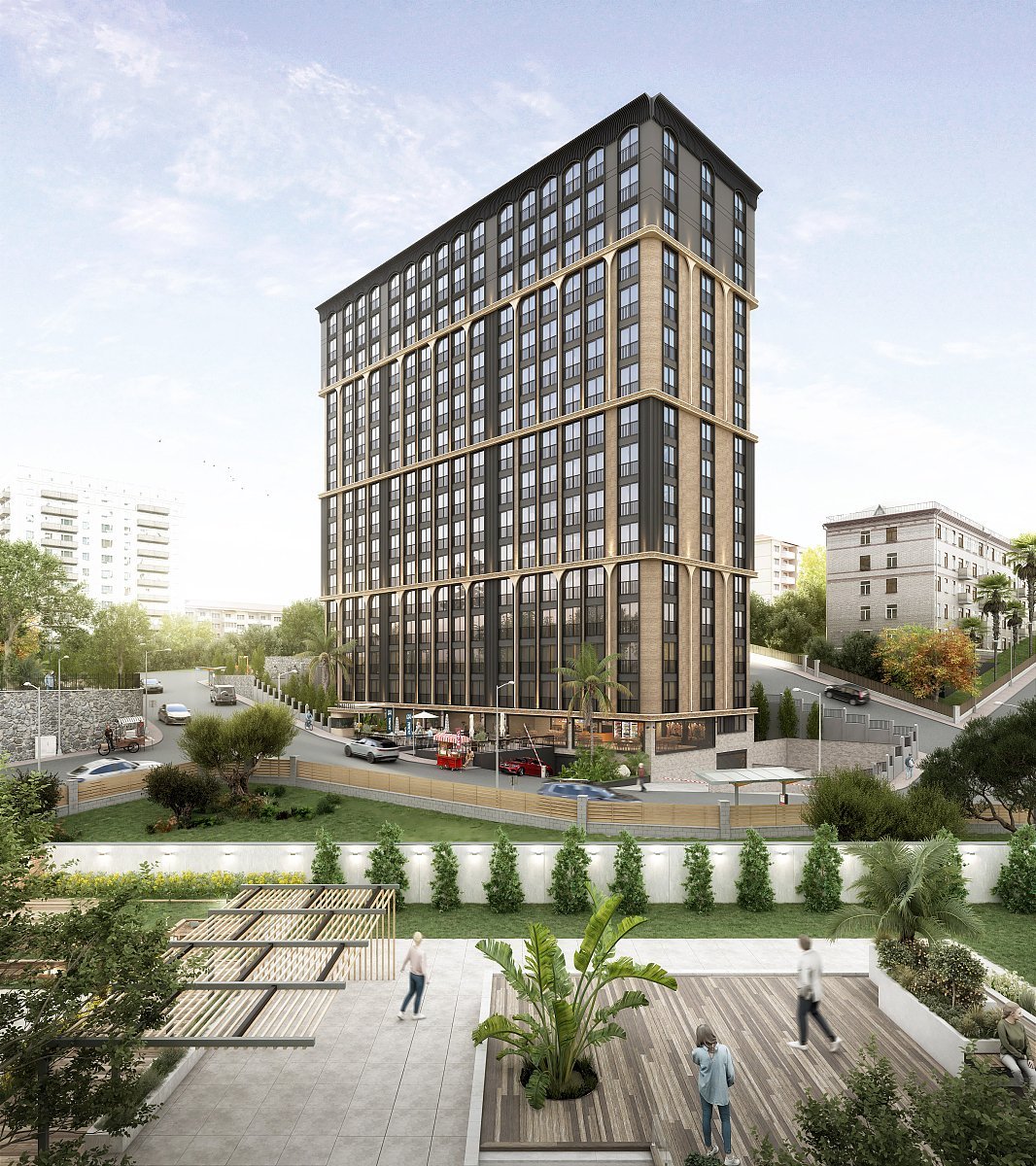 Mieszkanie dwupokojowe na sprzedaż Turcja, Stambuł, Seyrantepe, Kağıthane, Stambuł  92m2 Foto 1