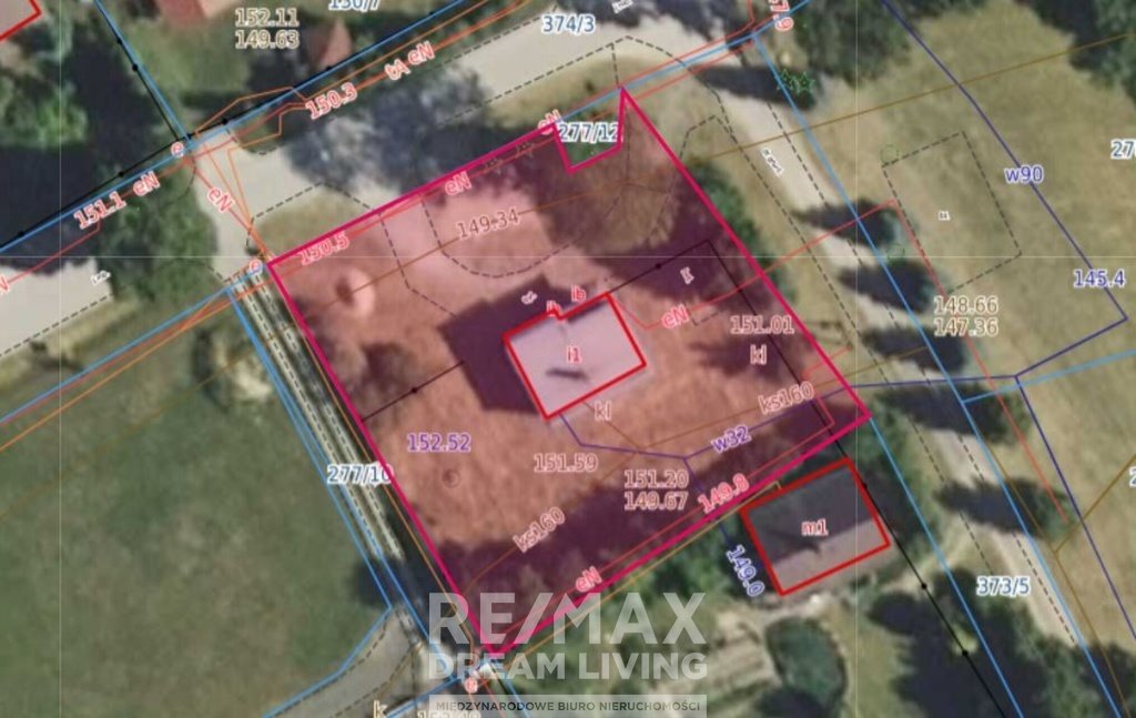 Działka budowlana na sprzedaż Ruska Wieś  1 280m2 Foto 1