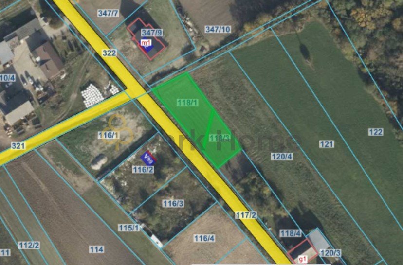 Działka budowlana na sprzedaż Małachowo  959m2 Foto 1