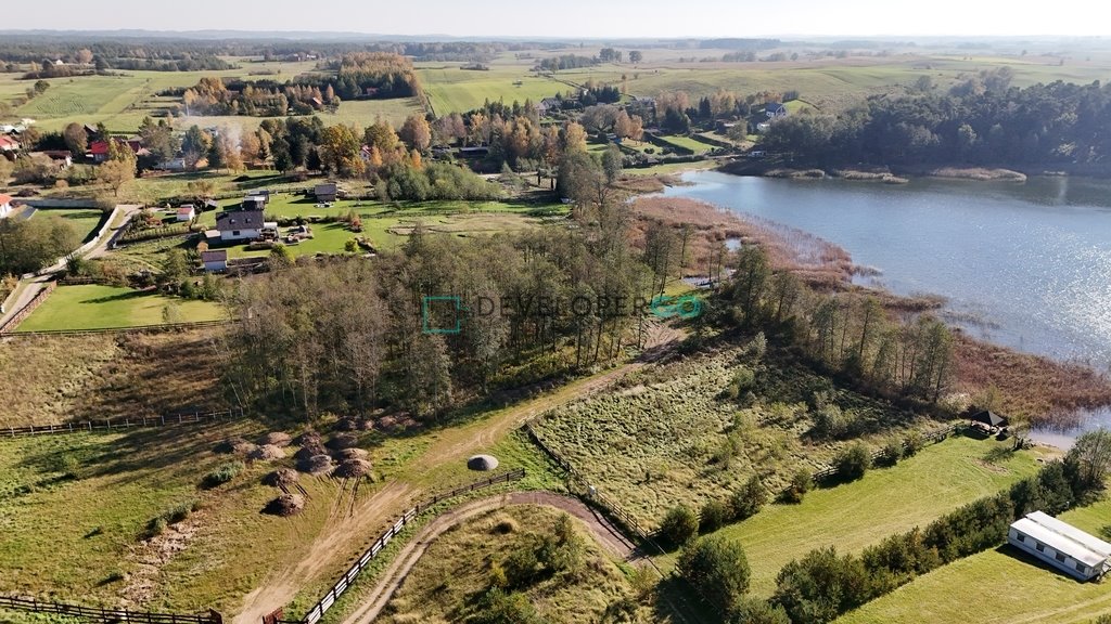 Działka 3 769 m² z dostępem do jeziora i mediami Liski  3 769m2 Foto 1