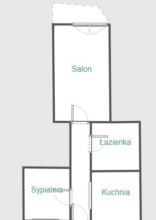 Mieszkanie dwupokojowe na sprzedaż Gdańsk, Przymorze, jagiellońska, jagiellońska  38m2 Foto 3