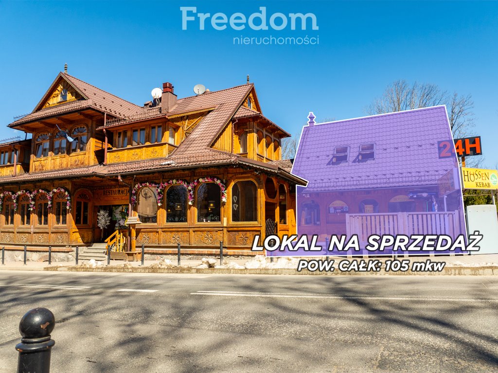 Inwestycyjny lokal na Krupówkach - ogródek i stabilny dochód Zakopane, Krupówki  105m2 Foto 1