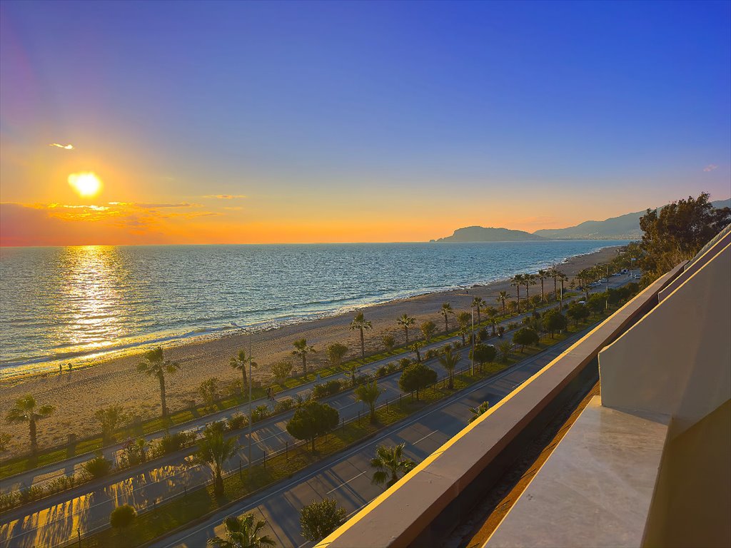 Stylowe 150 m² mieszkanie nad morzem z basenem w Kestel Turcja, Alanya, Kestel, Alanya, Antalya  150m2 Foto 1