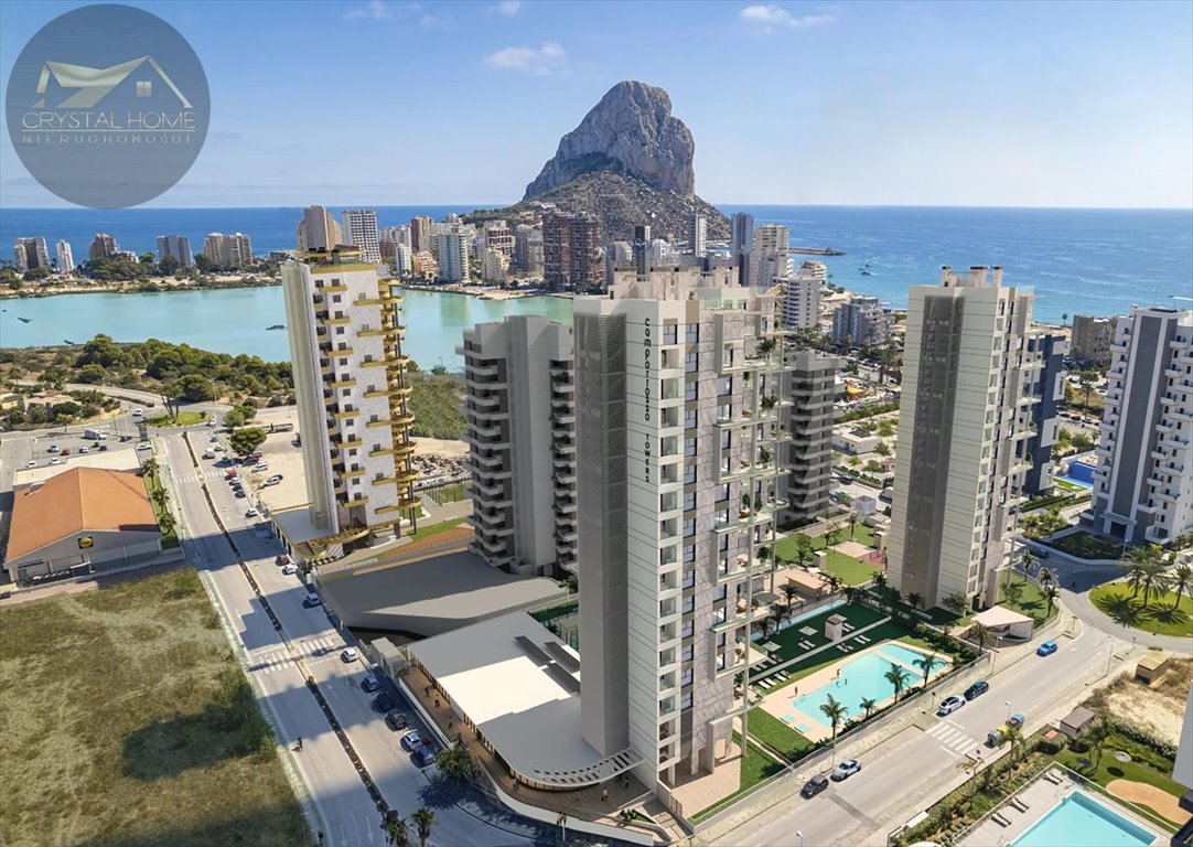 Luksusowy apartament z widokiem na morze w Calpe Hiszpania, Calp  76m2 Foto 1