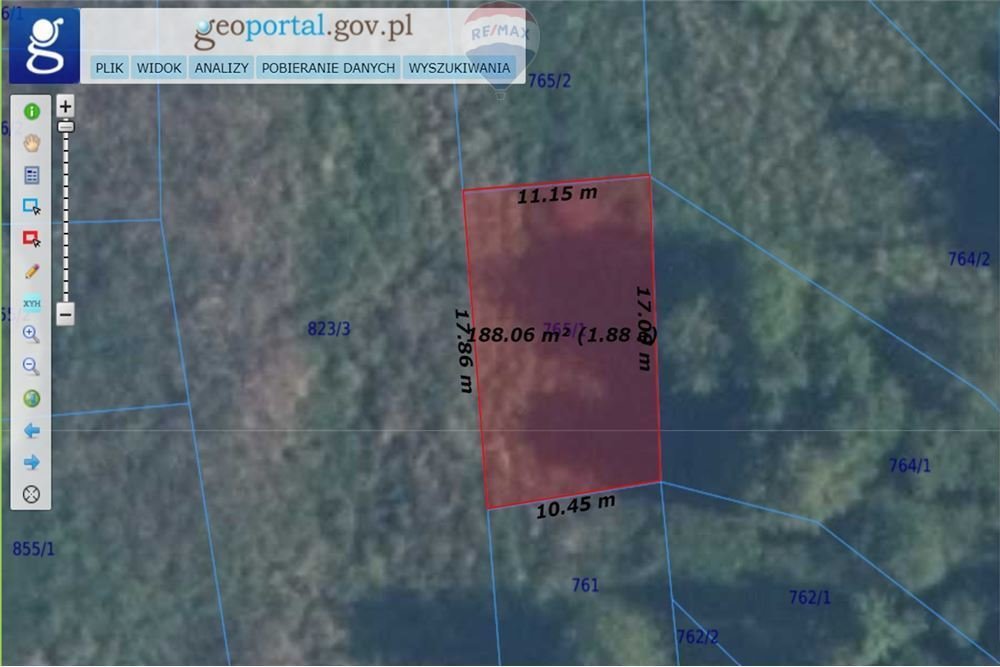 Działka rolna na sprzedaż Jankowice  1 082m2 Foto 3