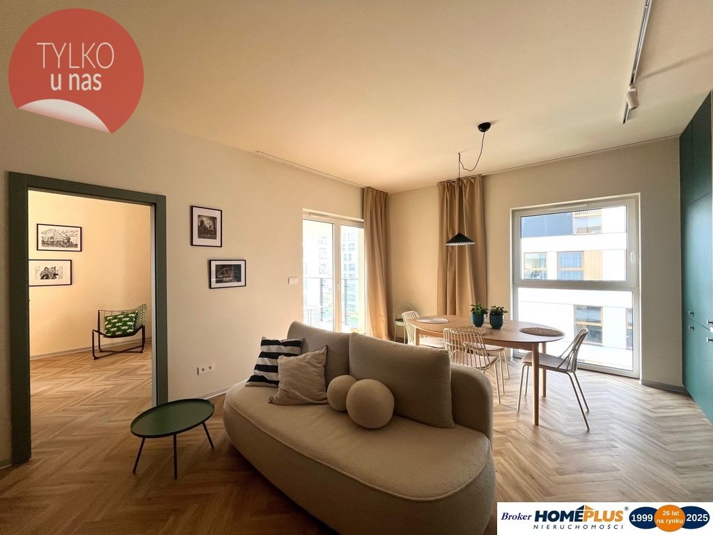 Mieszkanie dwupokojowe na wynajem Katowice, gen. Kazimierza Pułaskiego  52m2 Foto 1