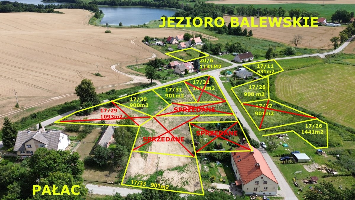 Działka budowlana na sprzedaż Stążki, Stążki  900m2 Foto 3