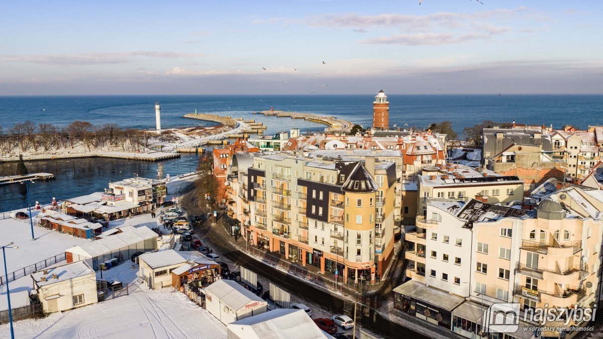 Atrakcyjne 33,3 m² z balkonem i widokiem na kanał portowy Kołobrzeg  33m2 Foto 1