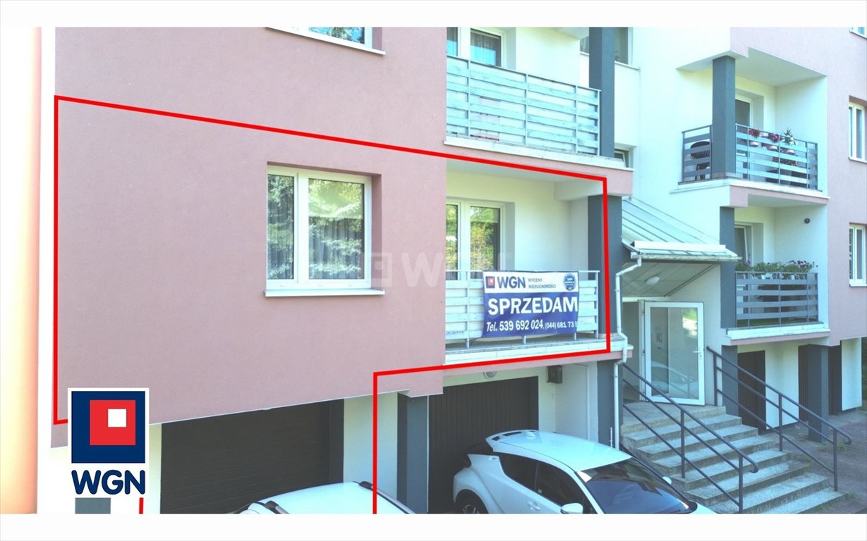 Polecam 3-pokojowe mieszkanie 88,8 m² z tarasem, garażem i piwnicą Radomsko, Starowiejska  89m2 Foto 1