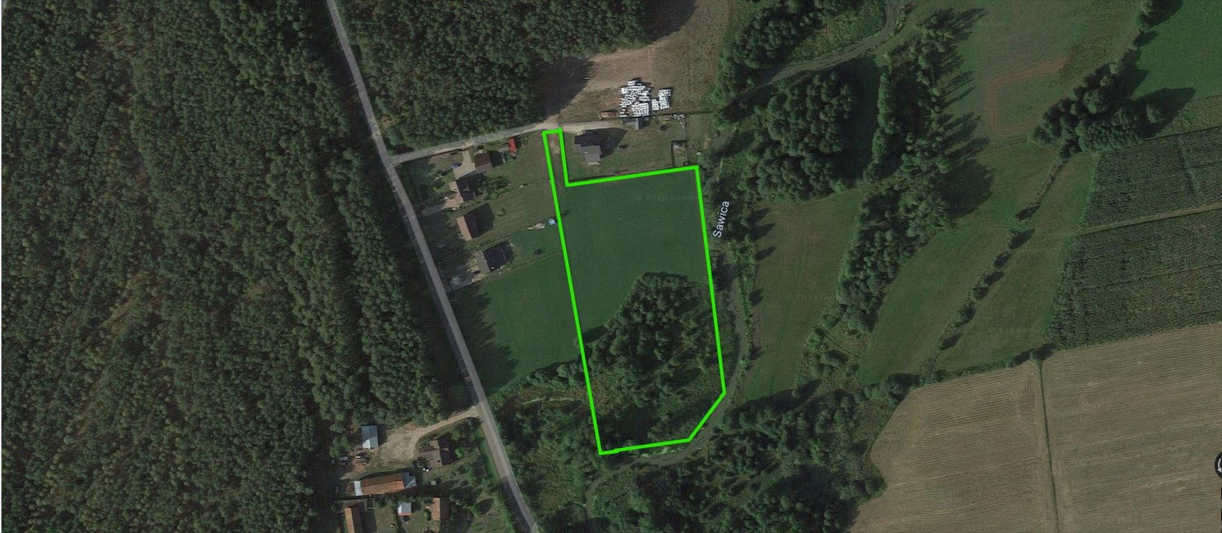 Na sprzedaż działka rolna 1,17 ha nad rzeką Sawicą Kucbork  11 741m2 Foto 1