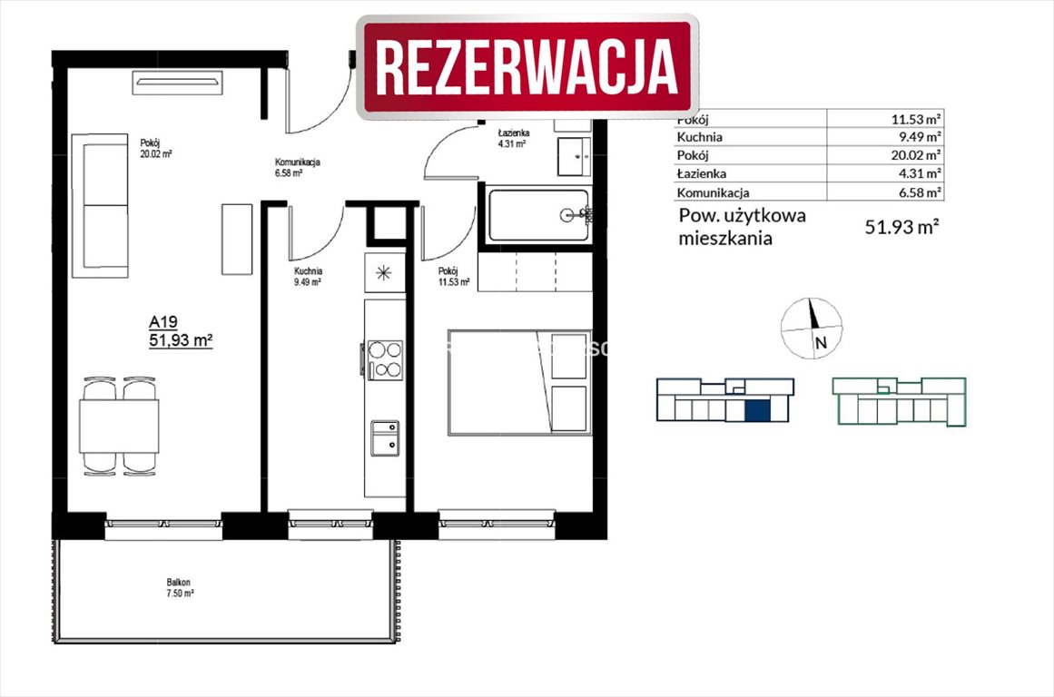Mieszkanie dwupokojowe na sprzedaż Kraków, Bieżanów-Prokocim, Bieżanów, Bieżanów  52m2 Foto 3