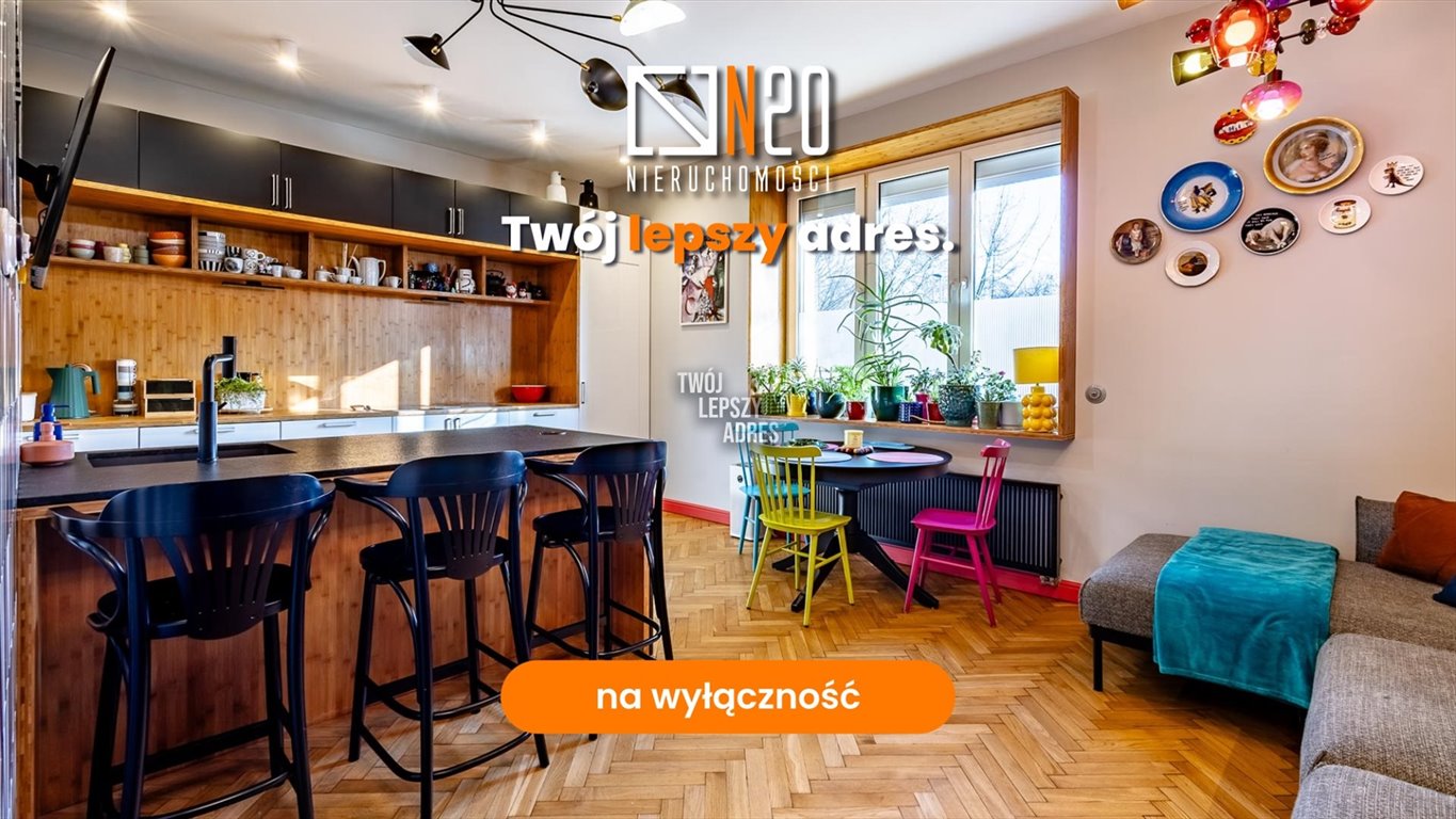 Designerskie 3-pokojowe mieszkanie z ogródkiem w centrum Krakowa polecam Kraków, Grzegórzki, Józefa Brodowicza  93m2 Foto 1