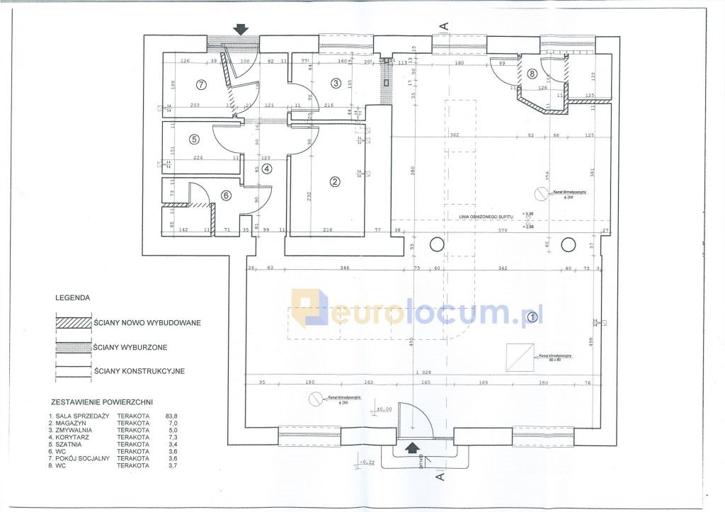 Lokal użytkowy na wynajem Kielce, Centrum, Centrum  120m2 Foto 4