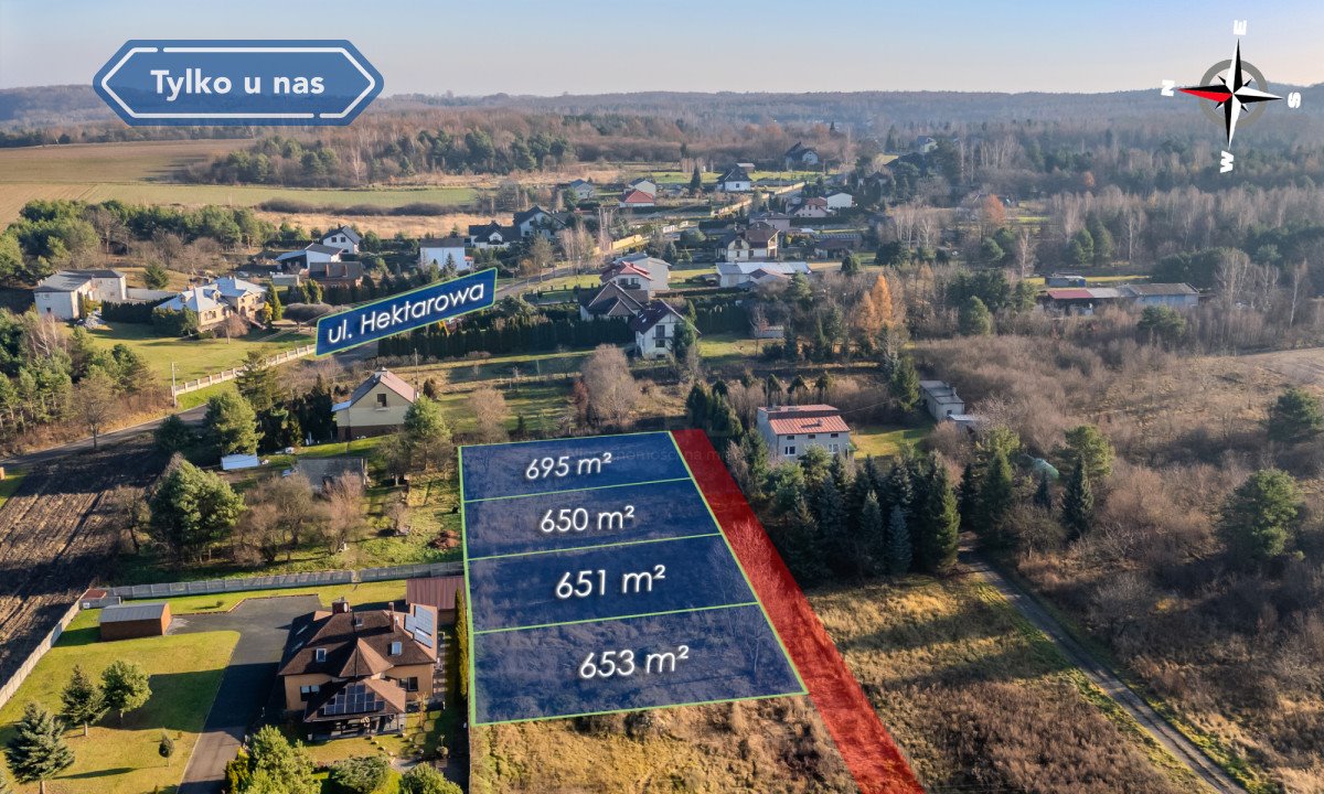 Działka budowlana na sprzedaż Częstochowa, Mirów, Turystyczna  651m2 Foto 2