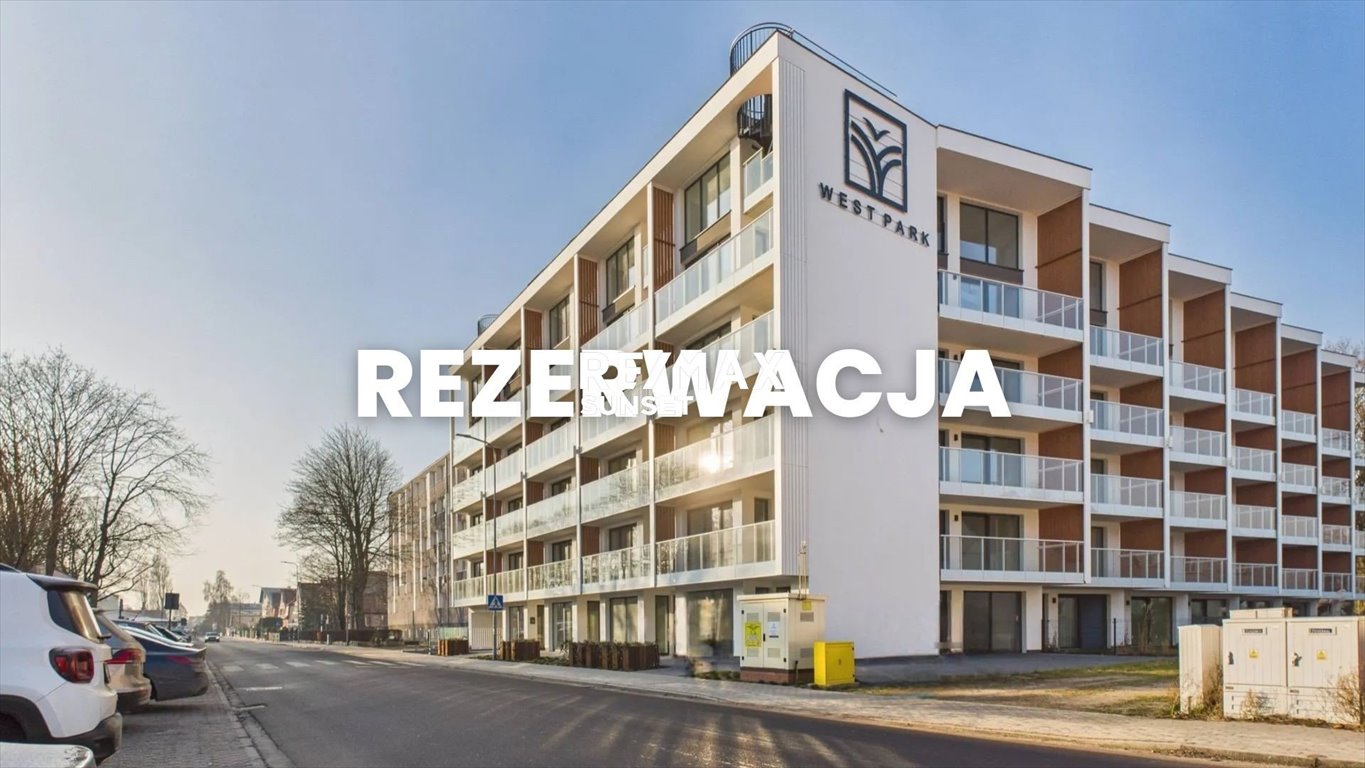Parter z ogródkiem, 37,69 m², West Park, Kołobrzeg Kołobrzeg, Zachodnia, Wylotowa 6  38m2 Foto 1