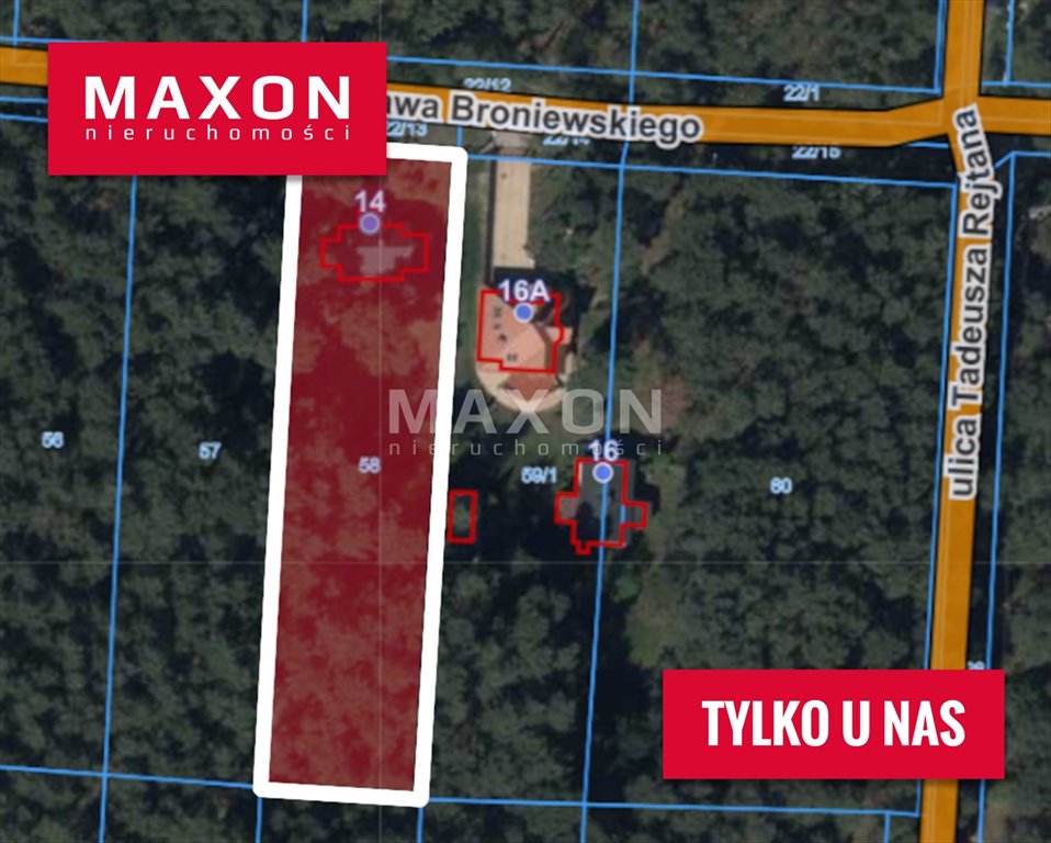 Działka w lesie 2654 m² z warunkami zabudowy, blisko miasta Warszawa, Wesoła  2 654m2 Foto 1