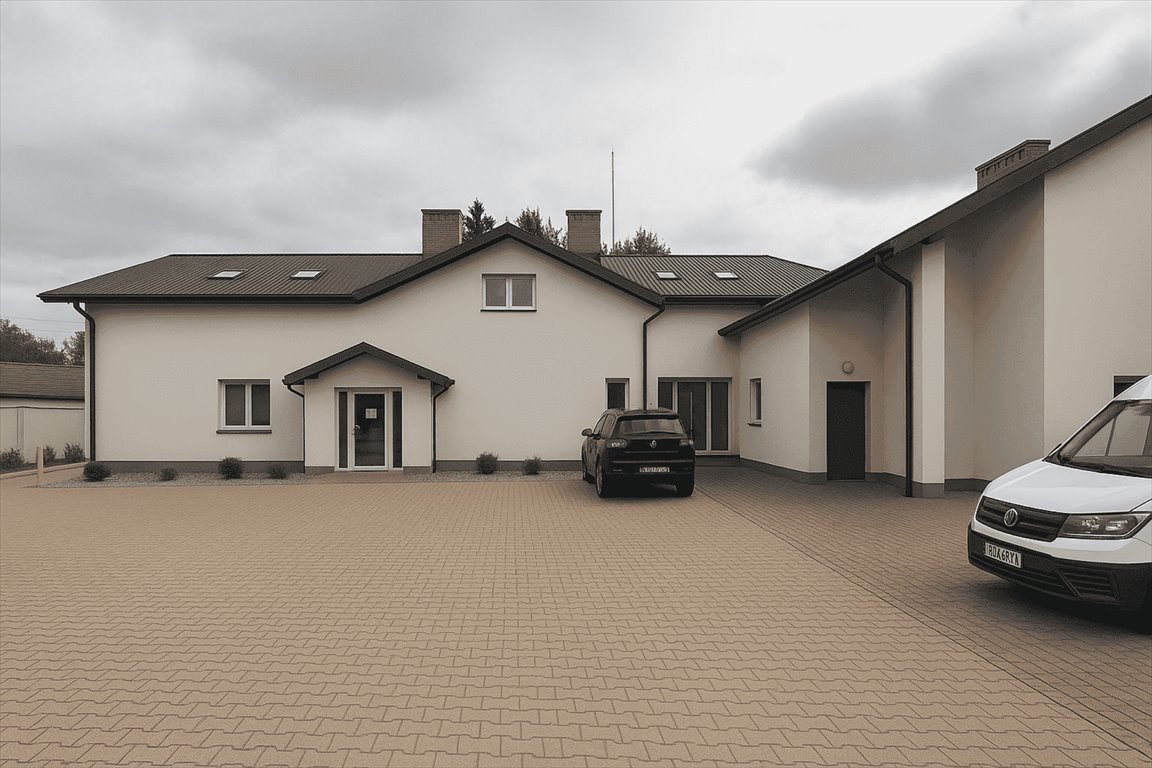 Przestronny lokal 300 m² z dużym parkingiem, podział i działalność pruszkowski  300m2 Foto 1