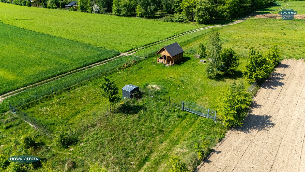 Działka 1000 m² z domkiem, warunki zabudowy, Józefów - zapraszam Józefów  1 000m2 Foto 1