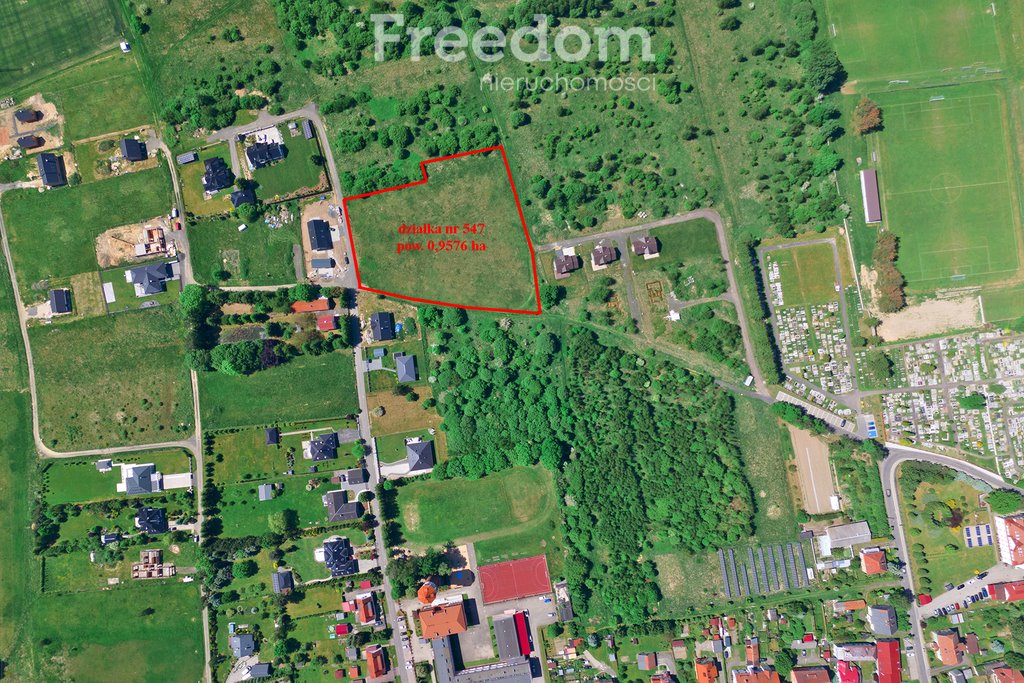 Działka inwestycyjna 9 283 m² z mediami i podziałem Mirsk, Wodna  9 283m2 Foto 1