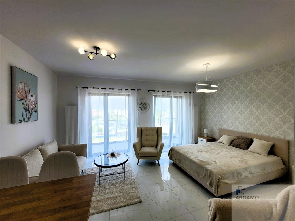 Nowoczesne studio 37 m2 z komórką, osiedle z udogodnieniami Katowice, Henryka Mikołaja Góreckiego  37m2 Foto 1