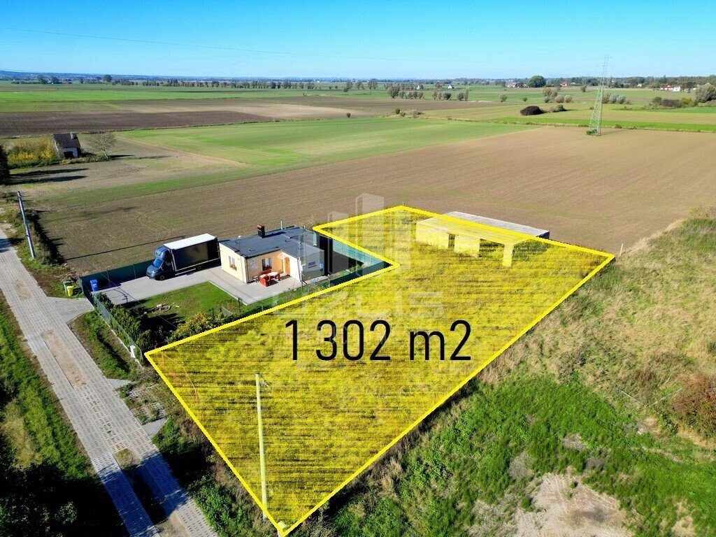 Na sprzedaż działka 1302 m² z pozwoleniem na budowę domu w Czatkowym Czatkowy  1 302m2 Foto 1