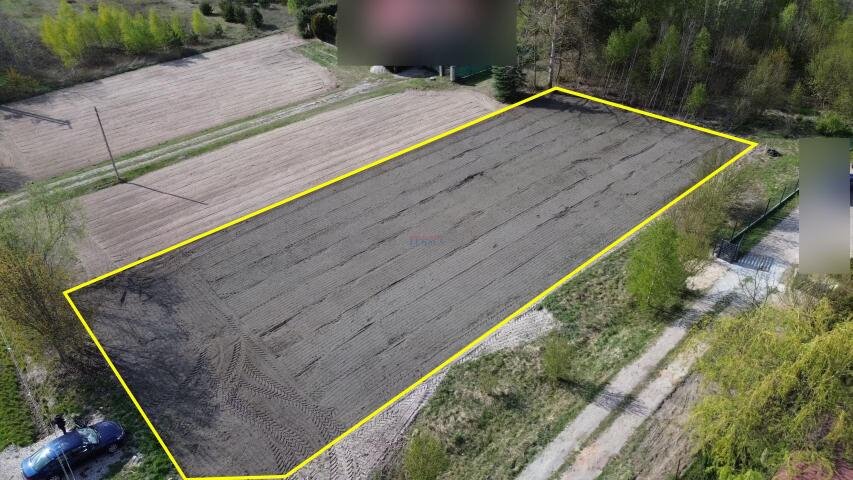 Działka budowlana 1351 m² z dostępem do mediów i asfaltowym dojazdem Piskórka, Piskórka  1 351m2 Foto 1