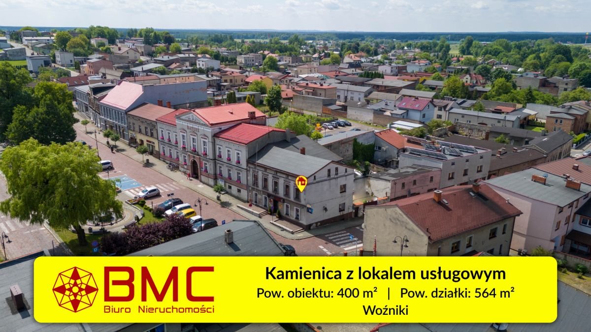 Polecam kamienicę na Rynku w Woźnikach z lokalem i mieszkaniem Woźniki, Rynek  400m2 Foto 1