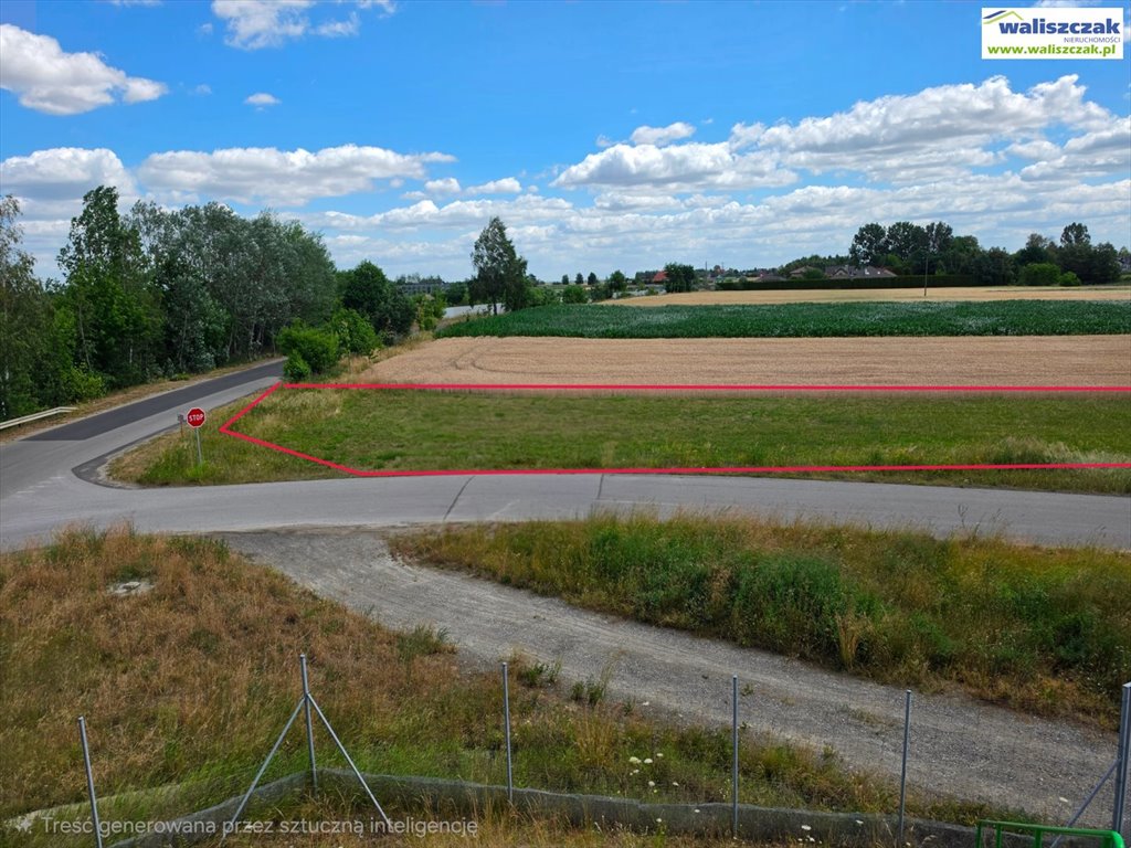 Atrakcyjna działka narożna 2990 m² z WZ i dostępem do mediów. Siomki  2 990m2 Foto 1