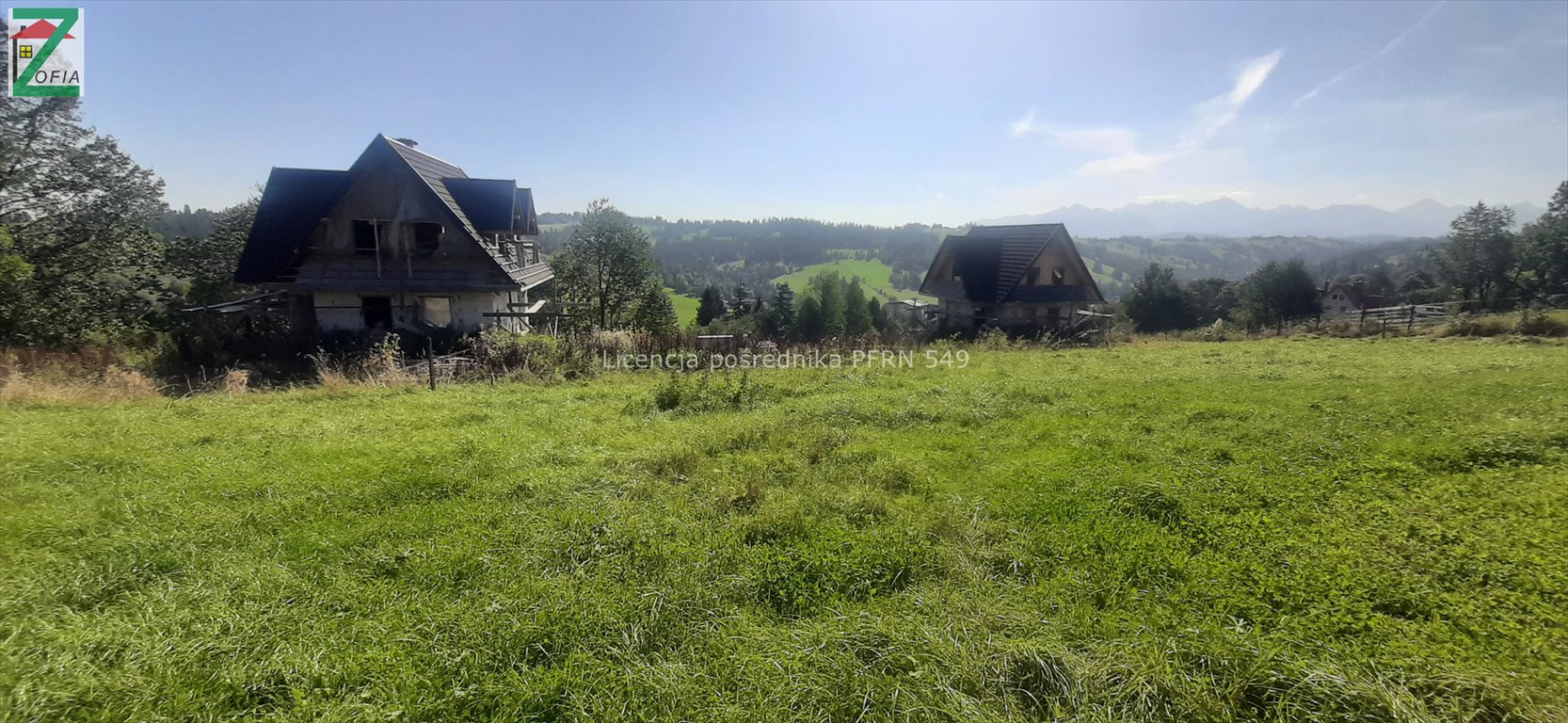 Działka budowlana na sprzedaż LEŚNICA  1 325m2 Foto 3