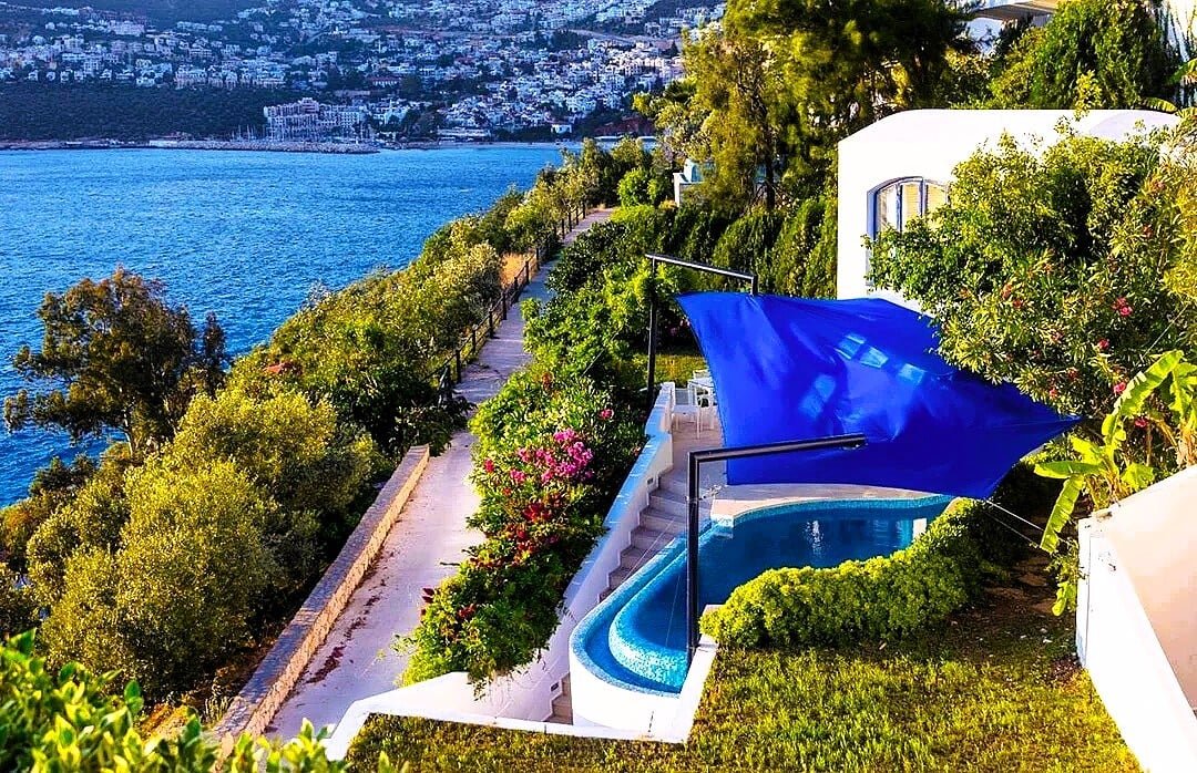 Willa z prywatnym basenem i widokiem na morze w Kalkan Turcja, Kalkan, Kalkan, Kaş, Antalya  51m2 Foto 1