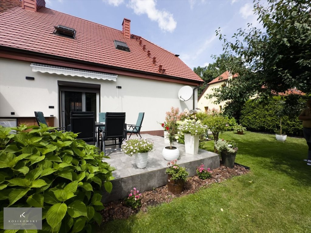 Komfortowy bliźniak z ogrodem, garażem i kominkiem Stradomia Wierzchnia  108m2 Foto 1